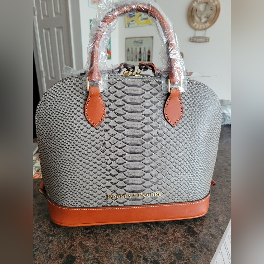 Dooney and Bourke zip zip satchel